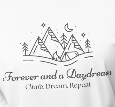 Wander & Wonder Unisex 3/4 Sleeve Raglan Shirt