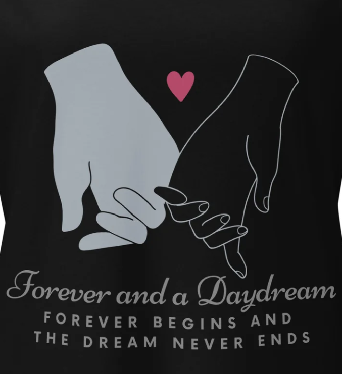 Eternal Daydreams Women’s Fitted Racerback Tank Top